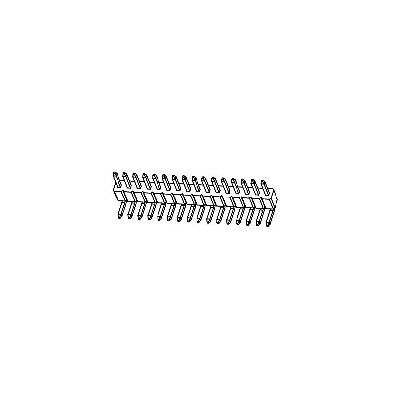 PH1.0mm Pin Header Single row Right Angle series